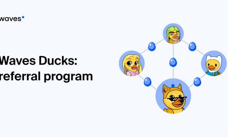 برنامج الإحالة في Waves Ducks