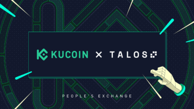 تعاون استراتيجي بين KuCoin و Talos لتسهيل التداول المؤسسي للعملات الرقمية