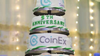 حفل عيد ميلاد منصة CoinEX في سورية