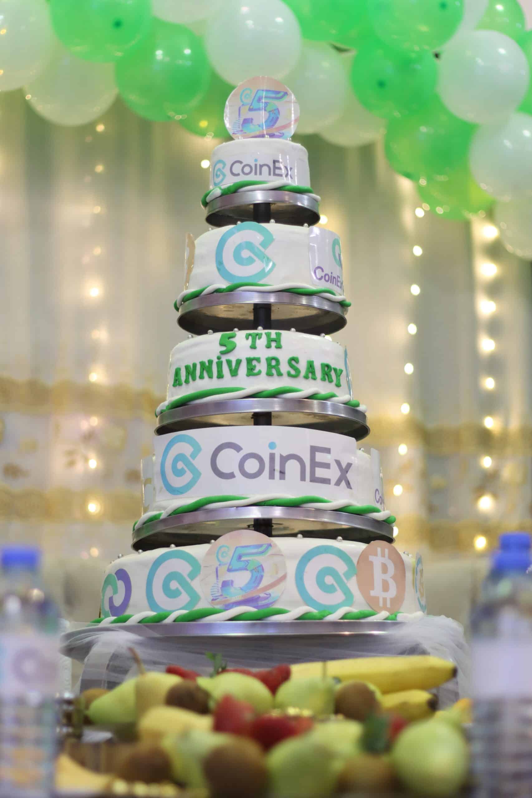 حفل عيد ميلاد منصة CoinEX في سورية