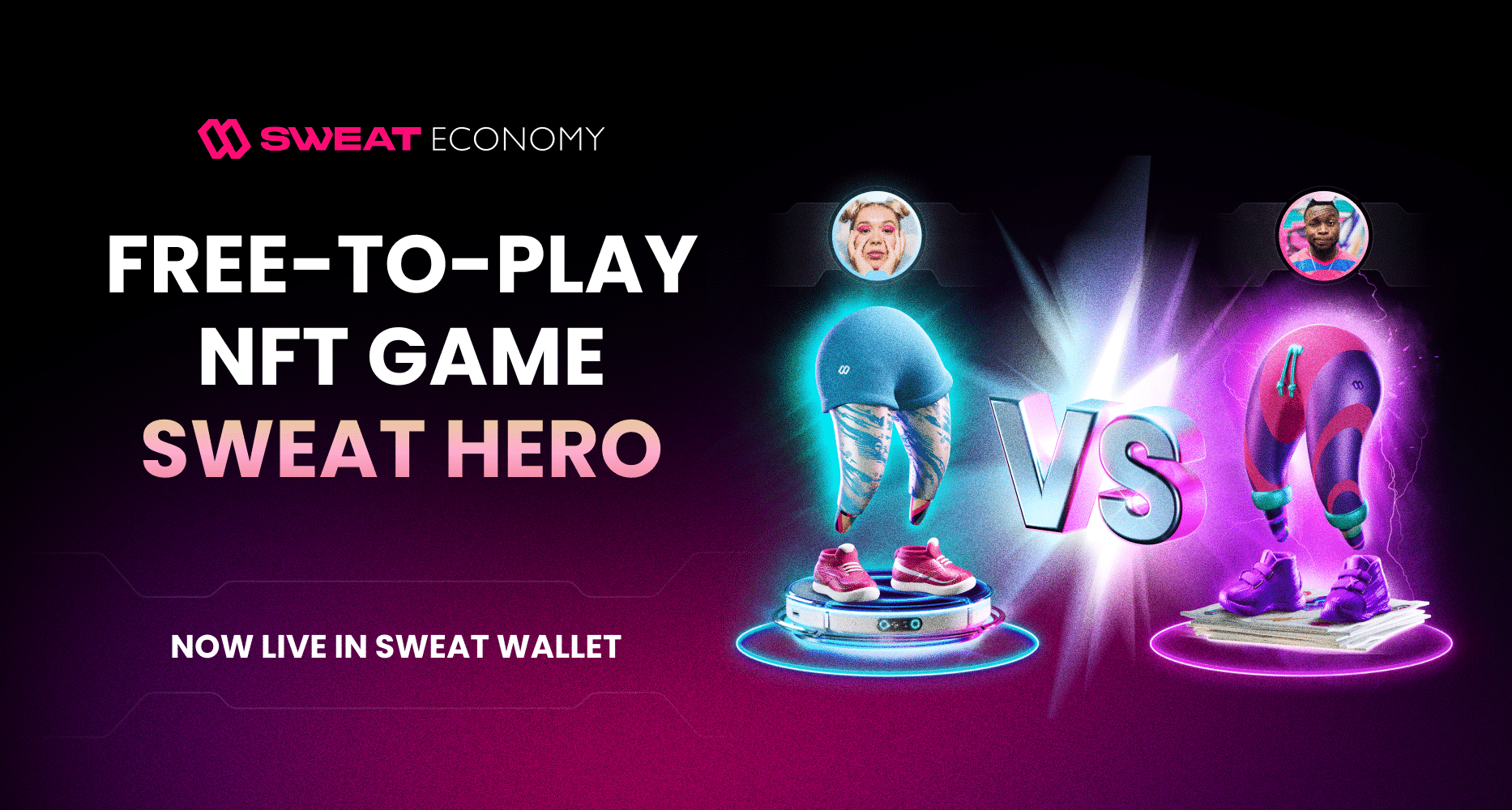 اطلاق لعبة Sweat Hero من Sweat Economy